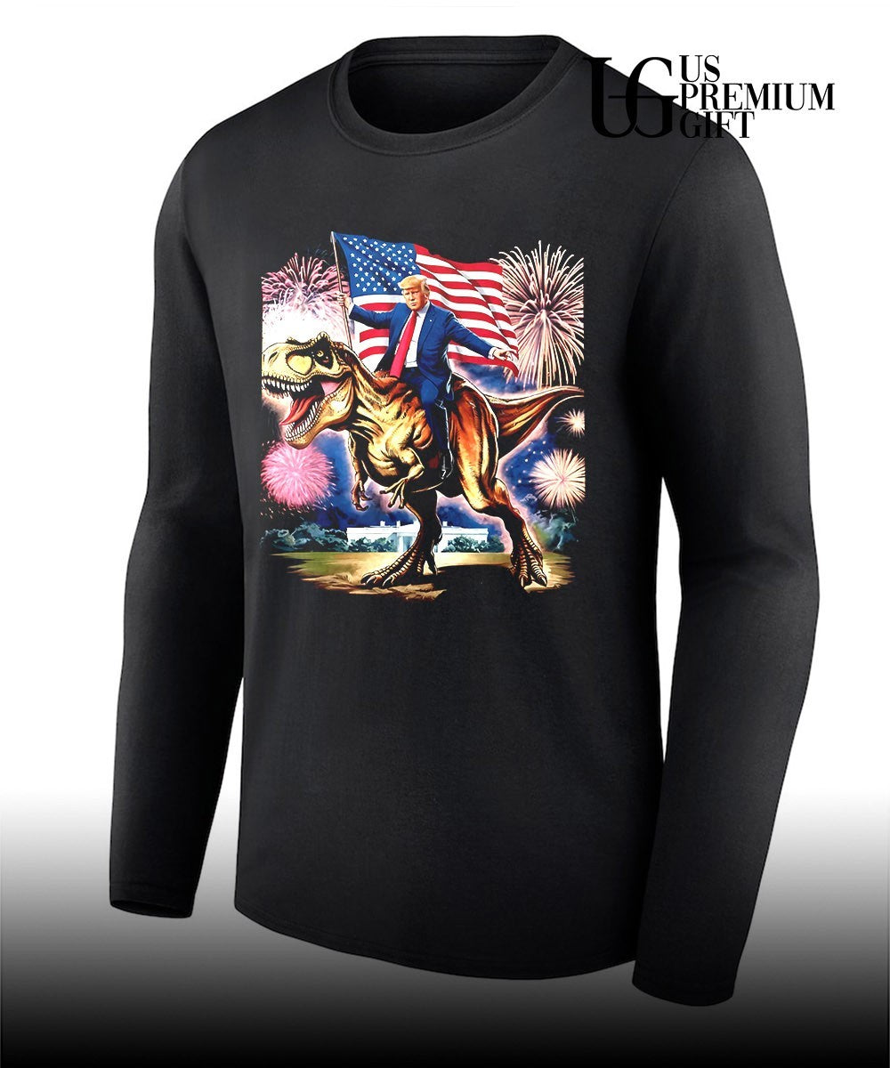 Whale Psychiatrist Trump Rex Dinosaur America President shirt