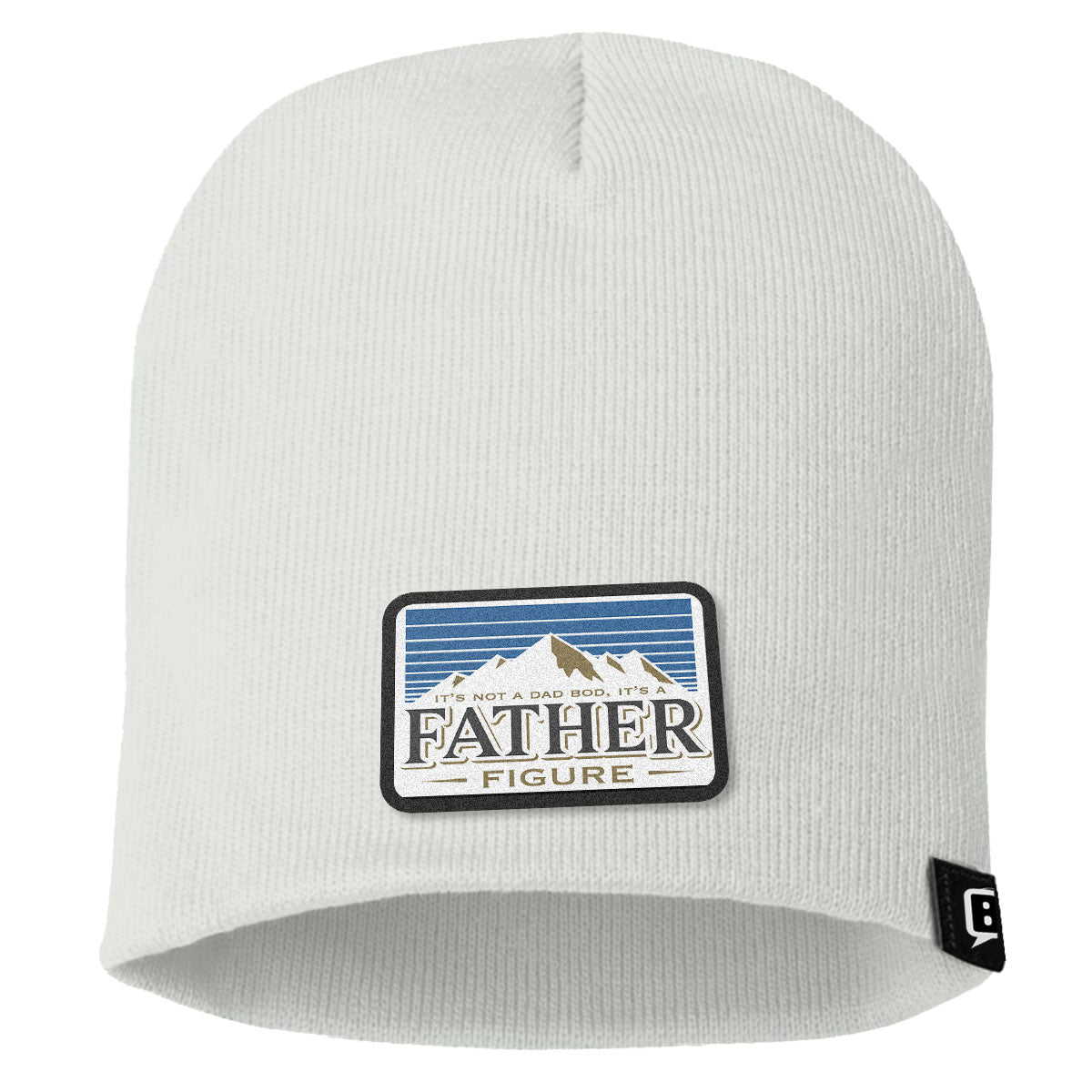 Dad Bod Father Figure Patch Beanies