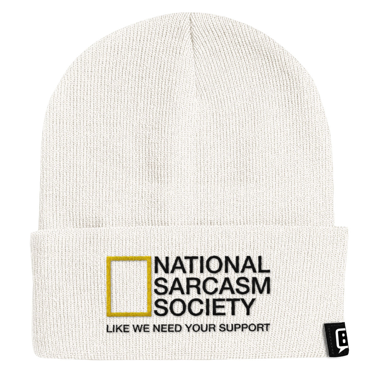 National Sarcasm Society Beanies