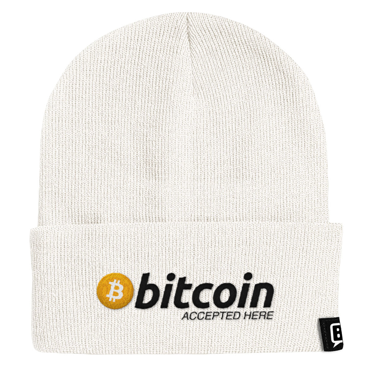 Bitcoin Accepted Here Beanies
