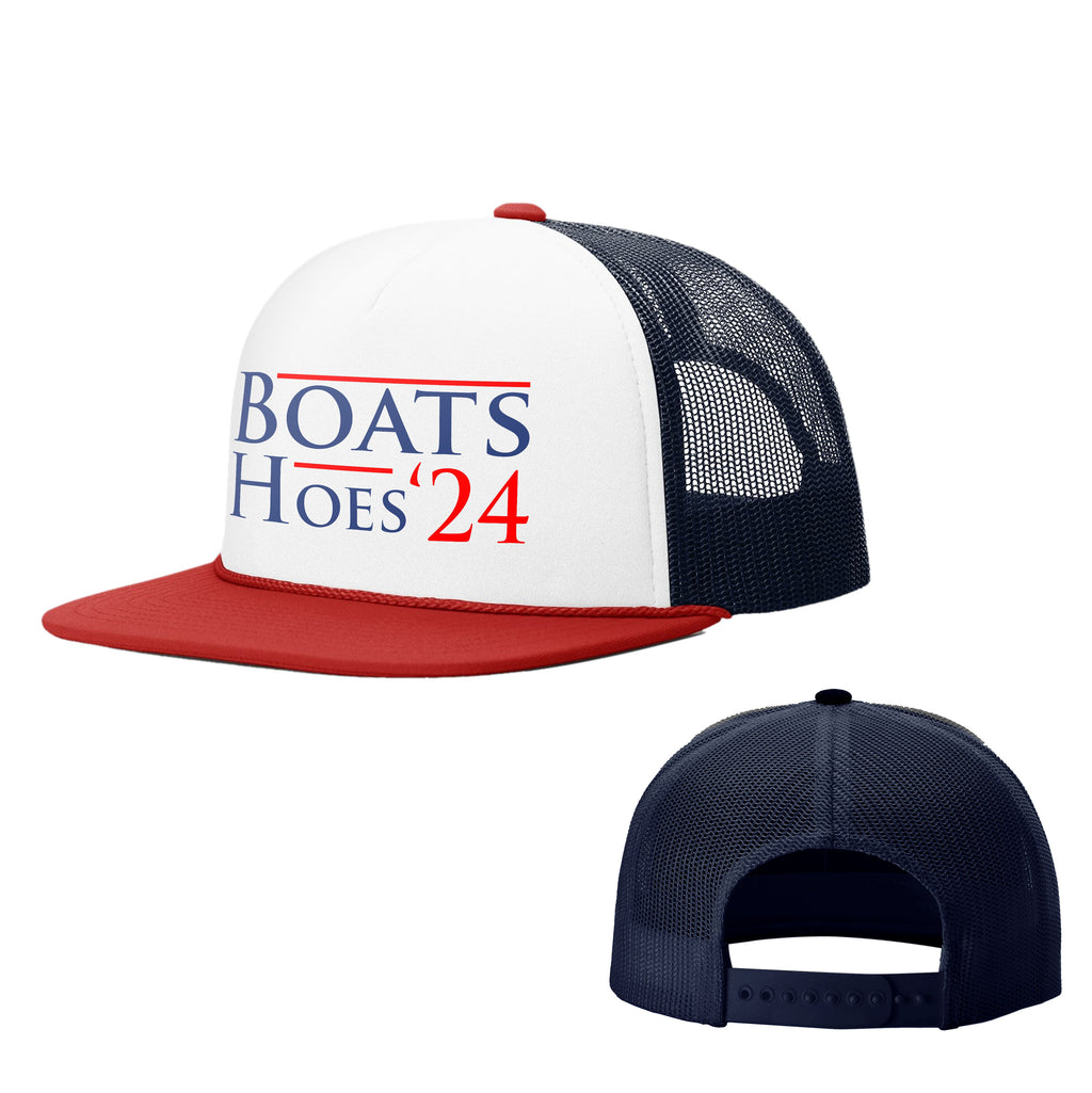 Boats & Hoes 2024 Foam Trucker Hats