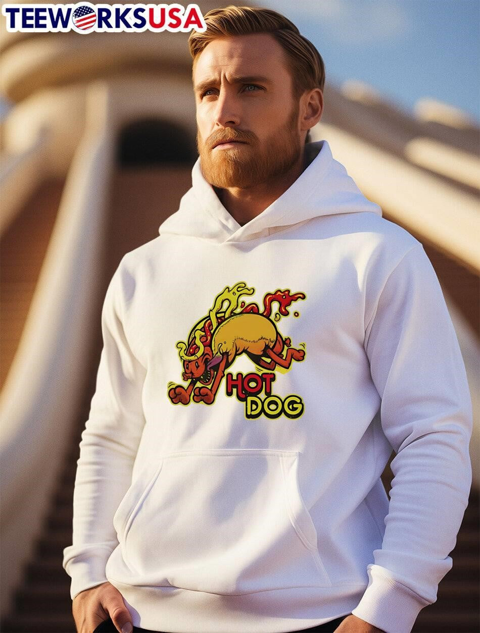 Wild Fast Food Running Express Hot Dog T-Shirt