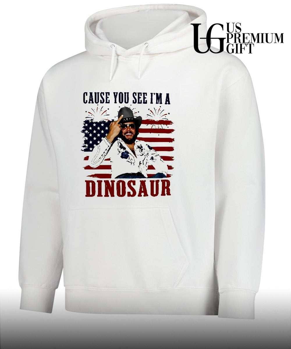 Williams Jr Cause You See I’m A Dinosaur 4th of July shirt