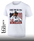 Williams Jr Cause You See I’m A Dinosaur 4th of July shirt