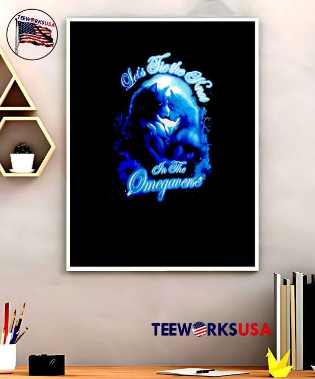 Wolf Couple Moon Let’s Tie the Knot in the Omegaverse T-Shirt