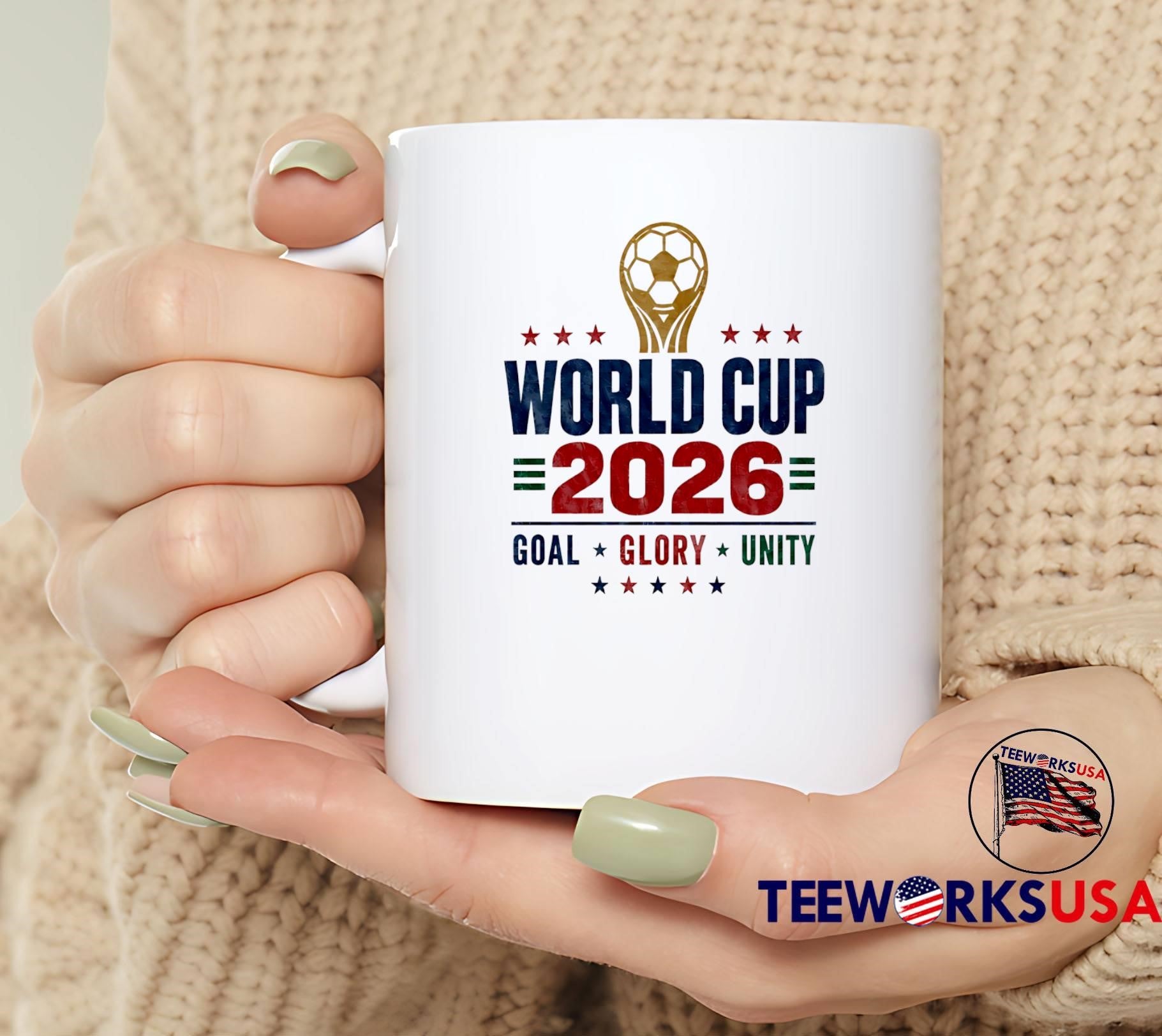 World Cup 2026 Apparel Goal Glory Unity Soccer T-Shirt