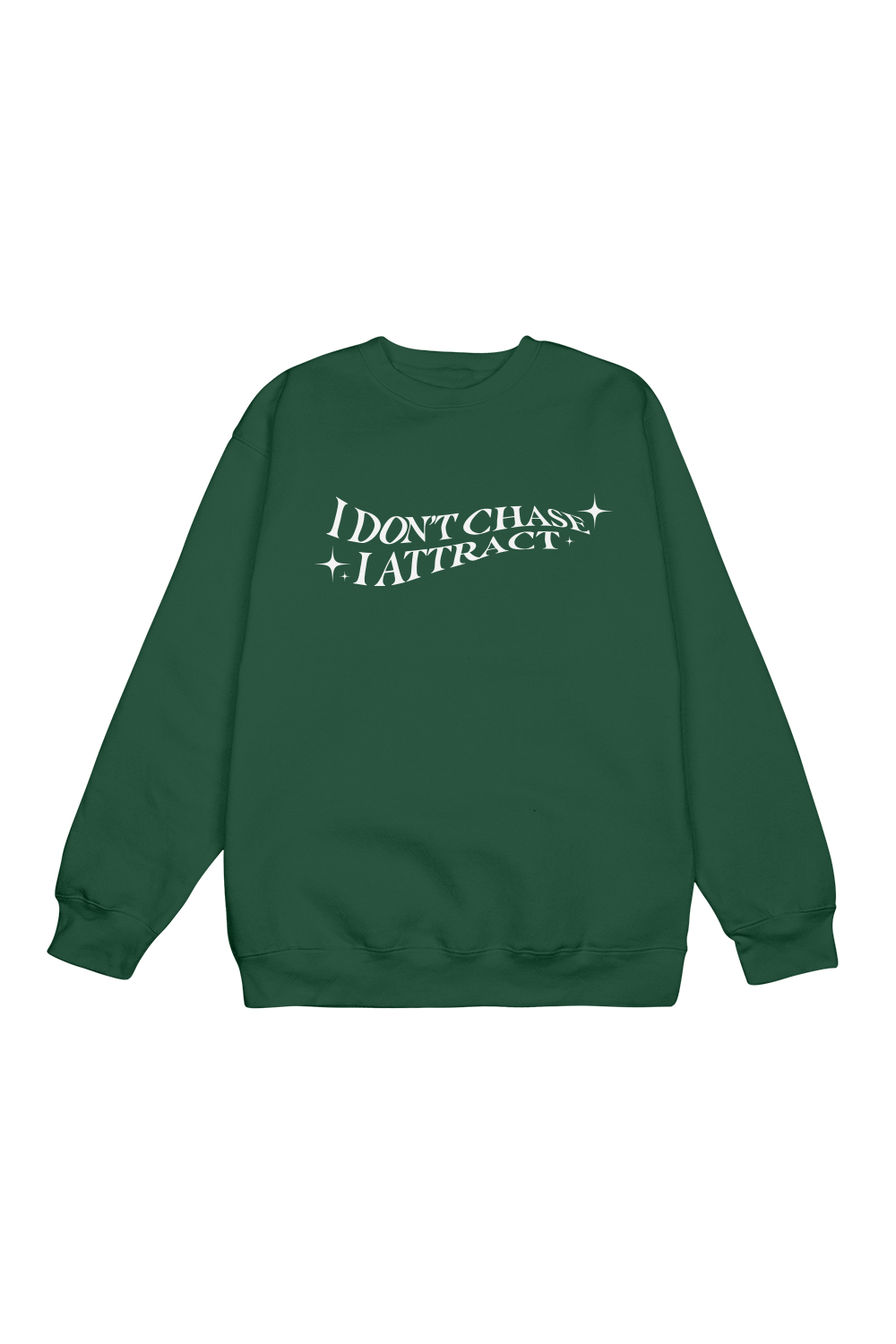 Adelaine Morin: Manifestation 2.0 Deep Green Crewneck