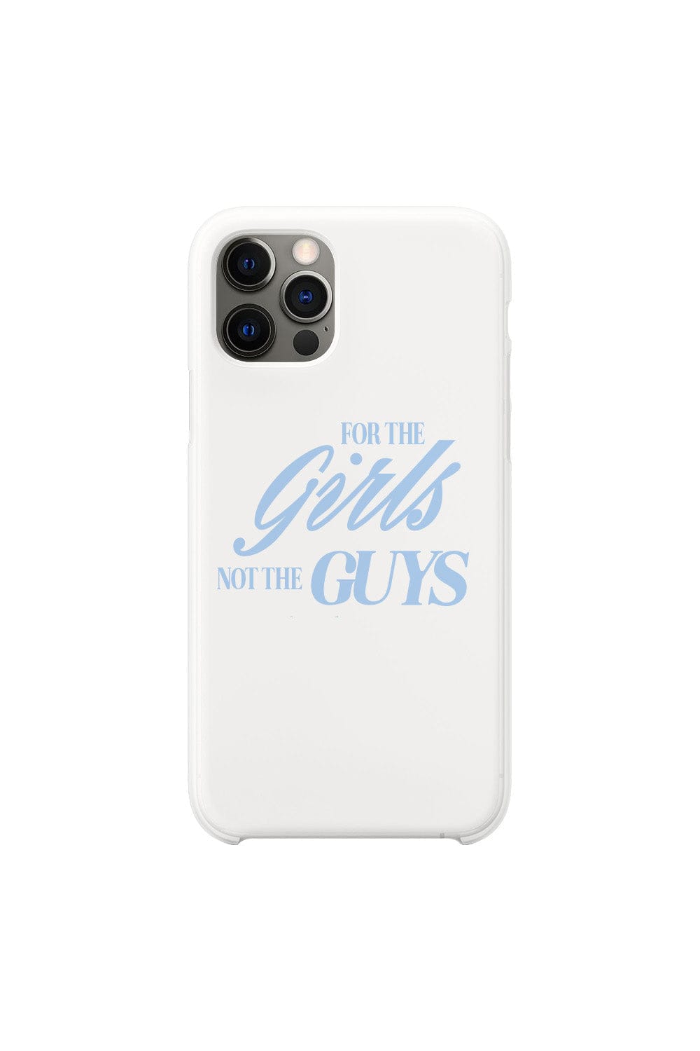Becca Moore: For the Girls not the Guys White iPhone Case