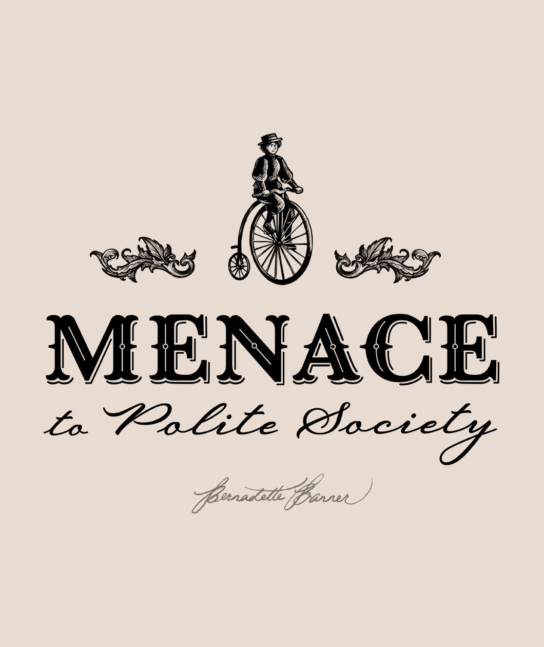 Menace to Polite Society Tote Bag