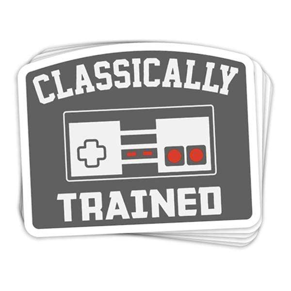 Classically Trained Vinyl Sticker