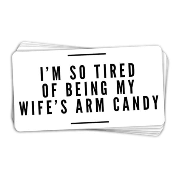 I'm So Tired Vinyl Sticker