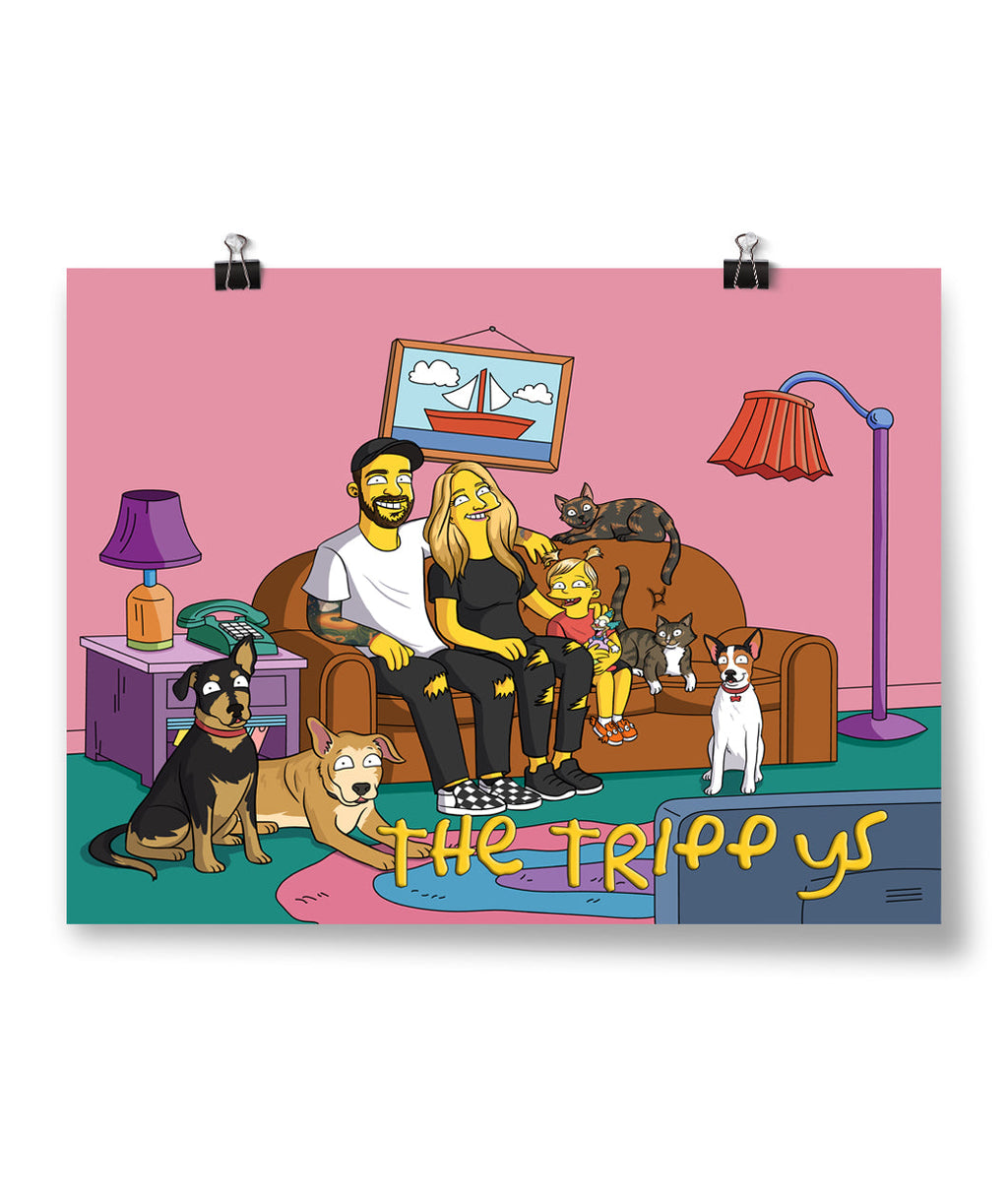 The Trippys Poster Signed