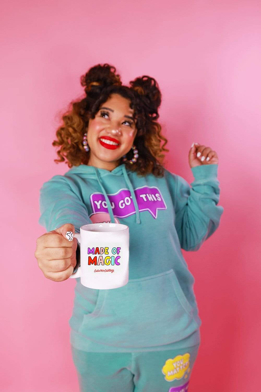 Color Me Courtney: White Made Of Magic Mug