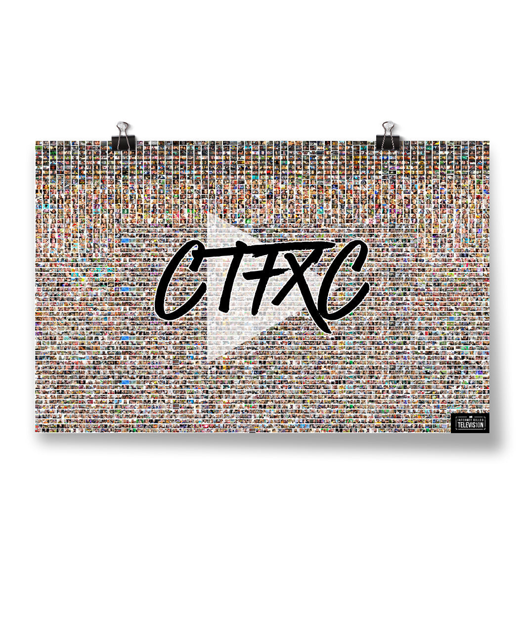 CTFxC 10 Years of Thumbnails Poster Signed