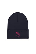 Derkslurp: Navy Cupcake Beanie