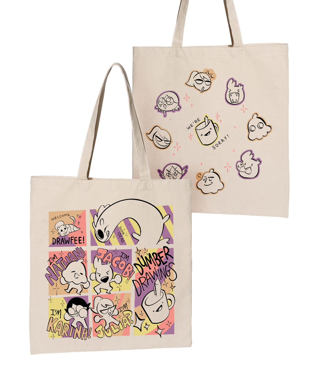 Drawfee Tote Bag