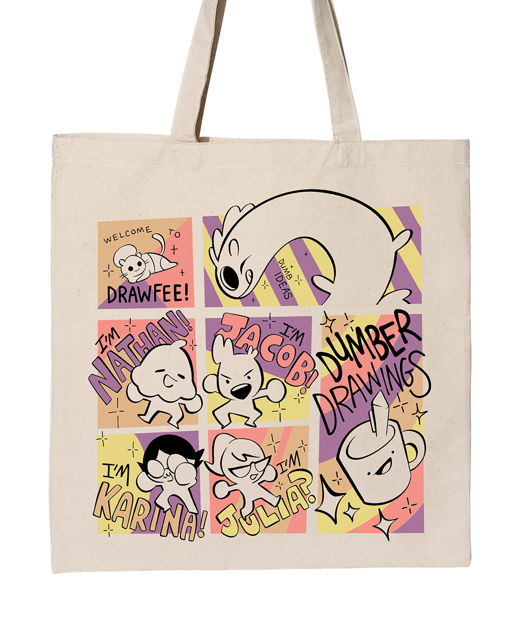 Drawfee Tote Bag