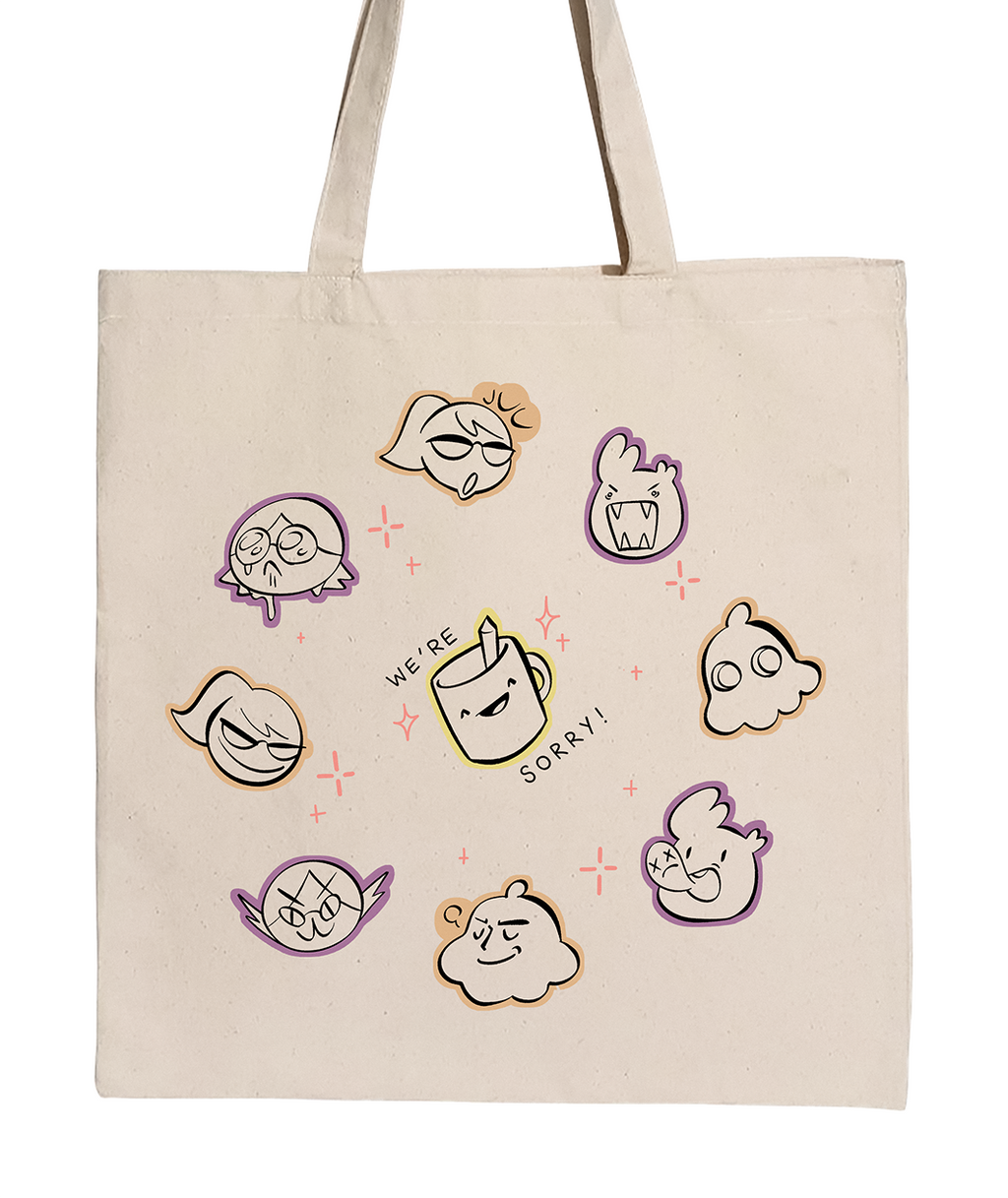 Drawfee Tote Bag