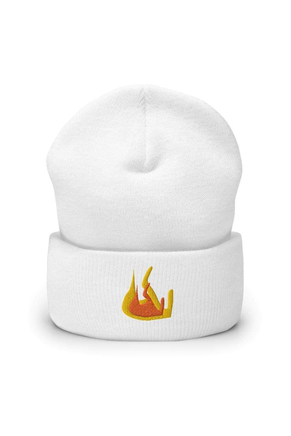 Emily Zugay: Tiddner White Beanie