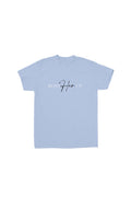 Charmaine Bey: Boss Her Up Light Blue Shirt