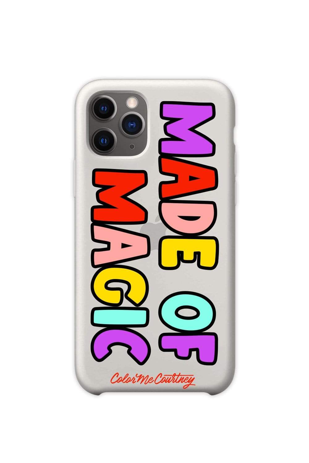 Color Me Courtney: White Made of Magic Phone Case