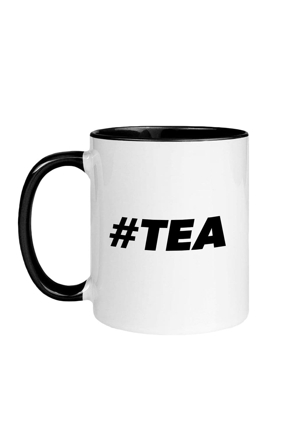 Courtney Revolution: #Tea Black and White Mug