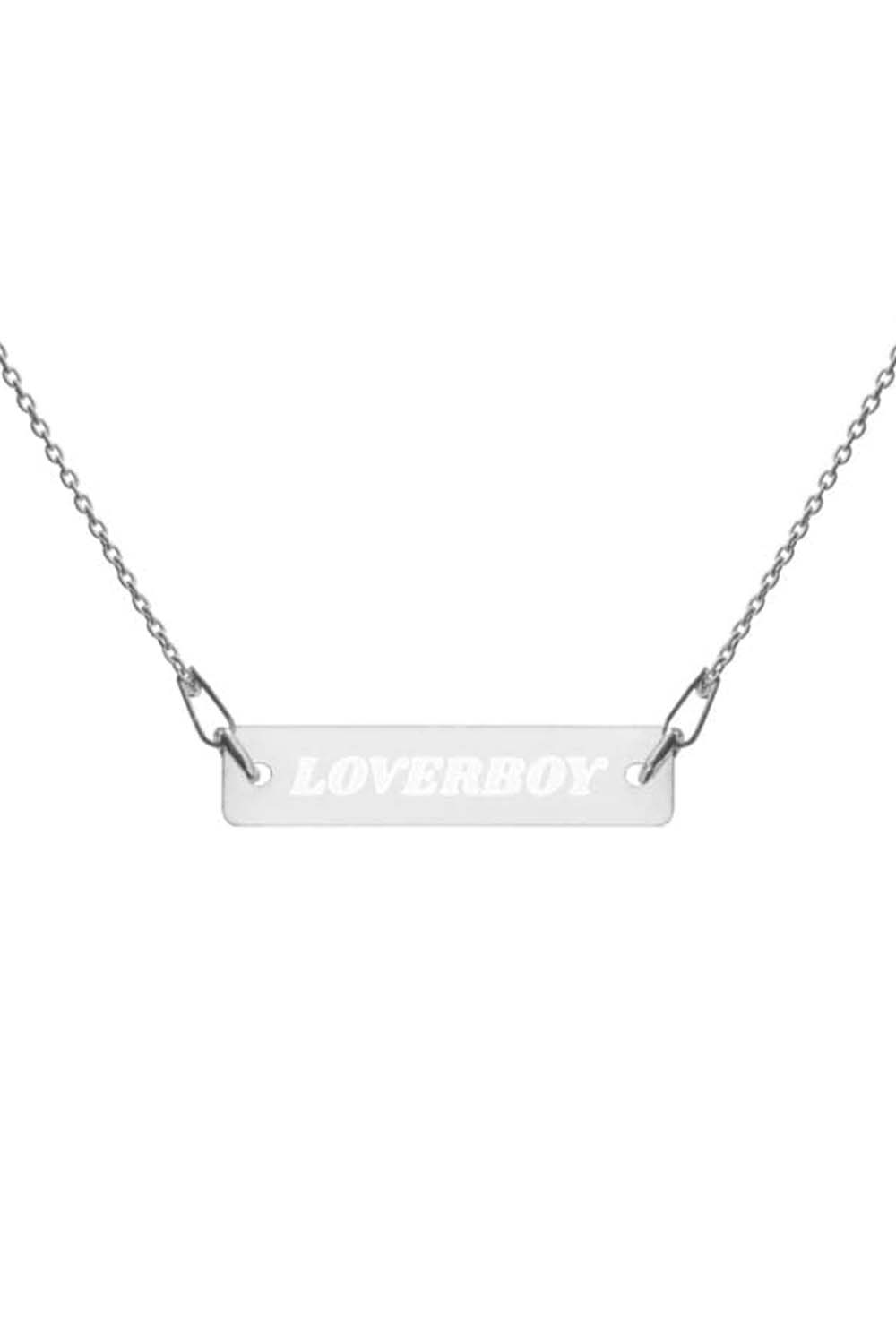 Fanjoy: 2 Cute Customizable Silver Necklace