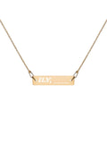 Fanjoy: ILY Customizable Gold Necklace