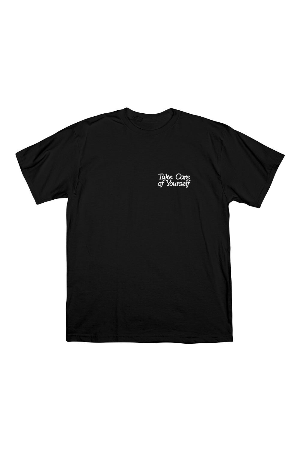 Fanjoy: Take Care Of Yourself Black Shirt