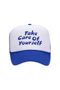 Fanjoy: TCOY Royal Blue & White Trucker Hat