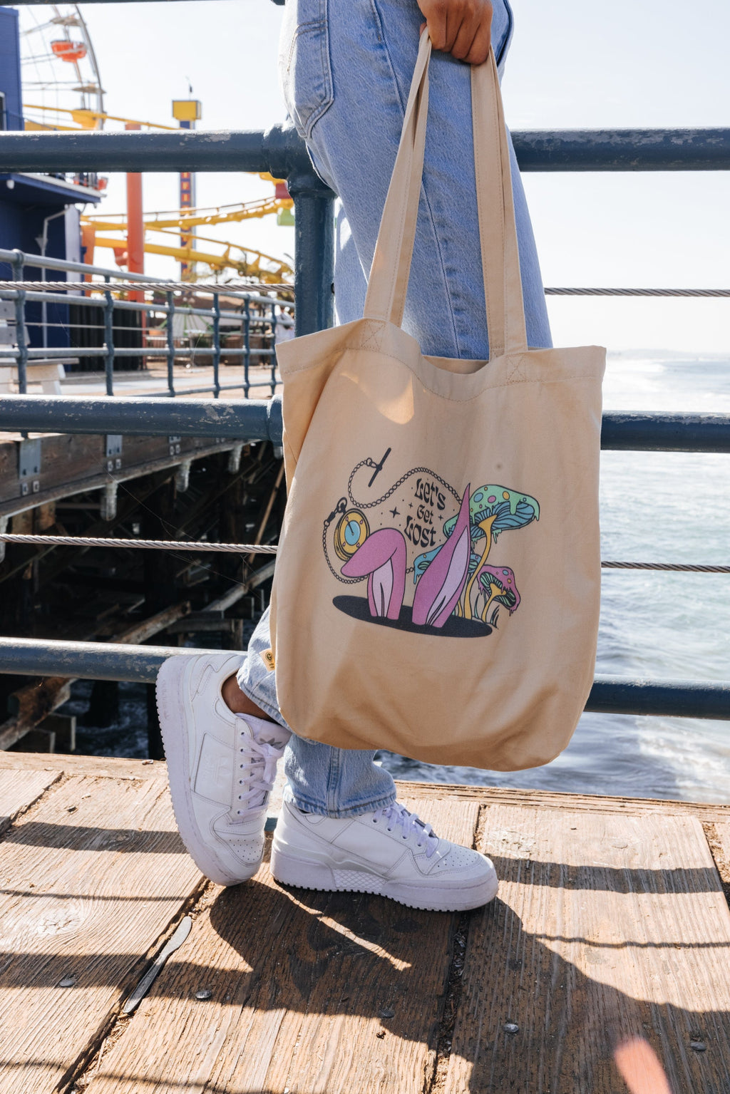 Fanjoy: Let's Get Lost Tote Bag