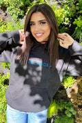 Gal Akbari: Water for Balance Black Hoodie