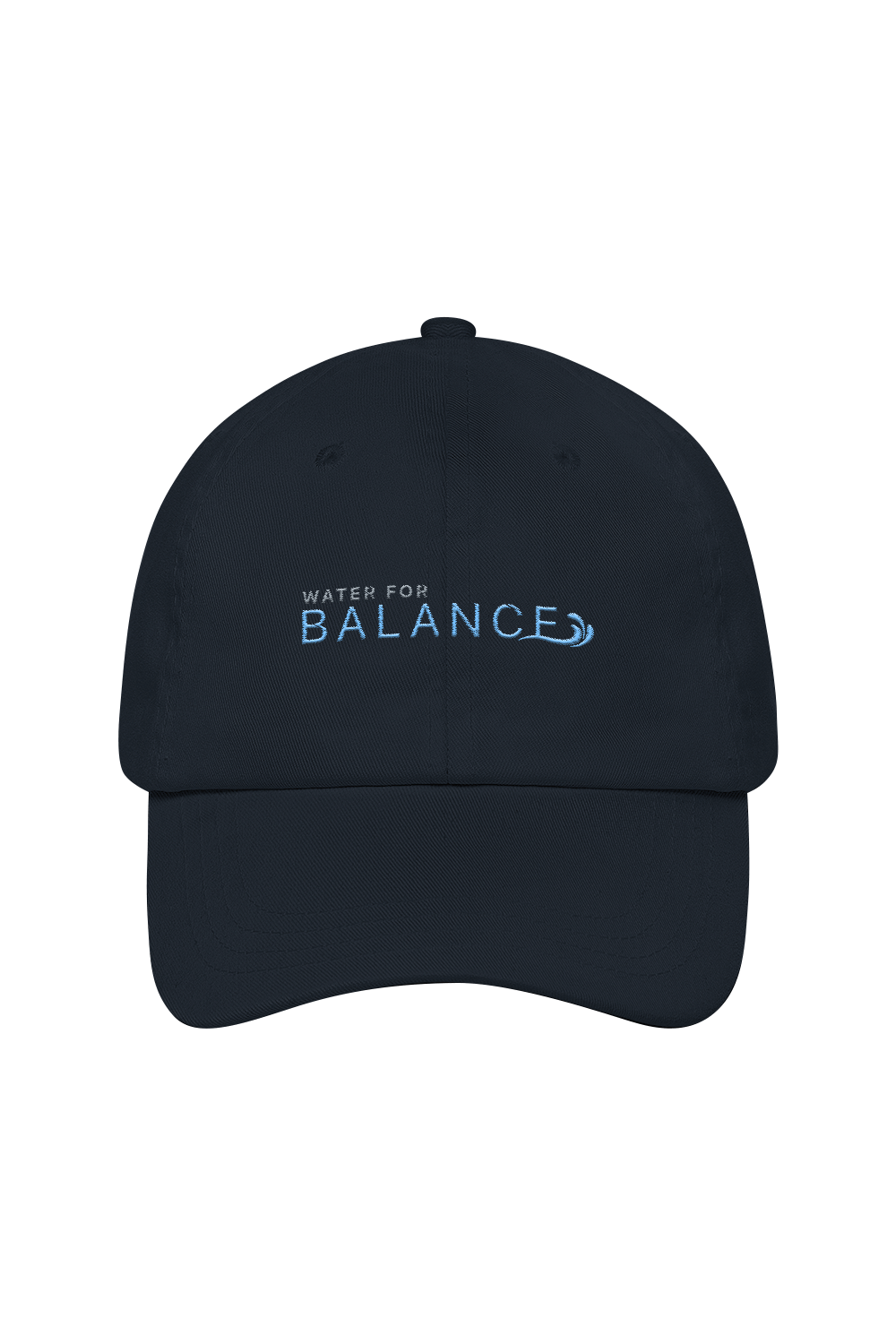 Gal Akbari: Water for Balance Navy Dad Hat