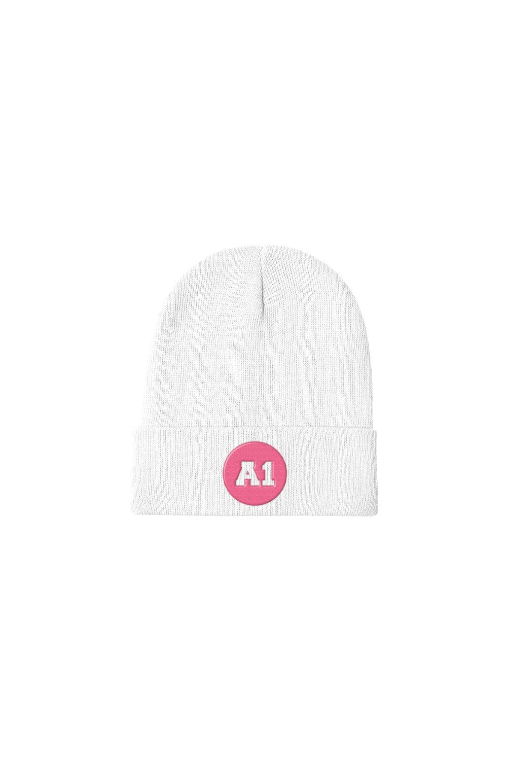 Jules And Saud: A1 White Beanie
