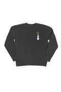 Maia Knight: Daffodil Dark Grey Crewneck
