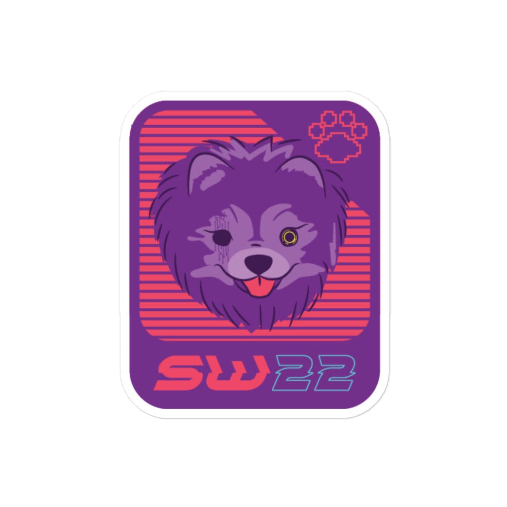 SssniperWolf: Pomeranian Wink Sticker