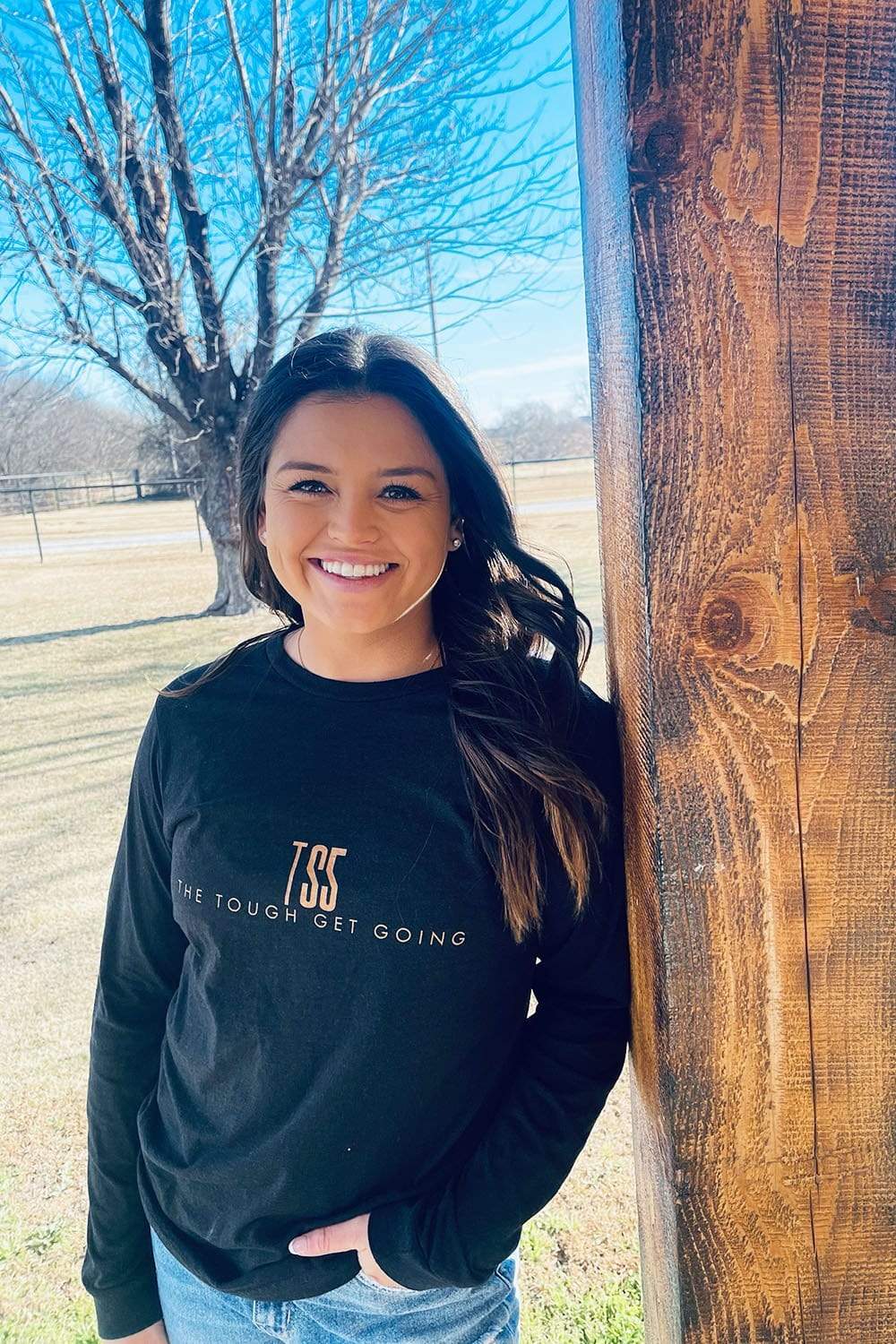 Taylon Snow: The Tough Get Going Black Long Sleeve