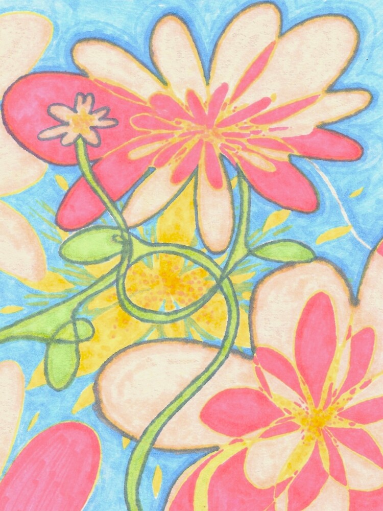 Sketch Sunny Floral by BOKEbyTC