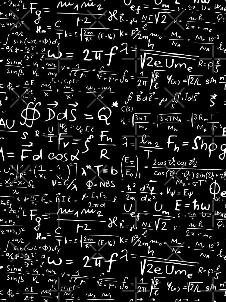 E MC 2 Equation | Blackboard | Einstein by OrganicLights