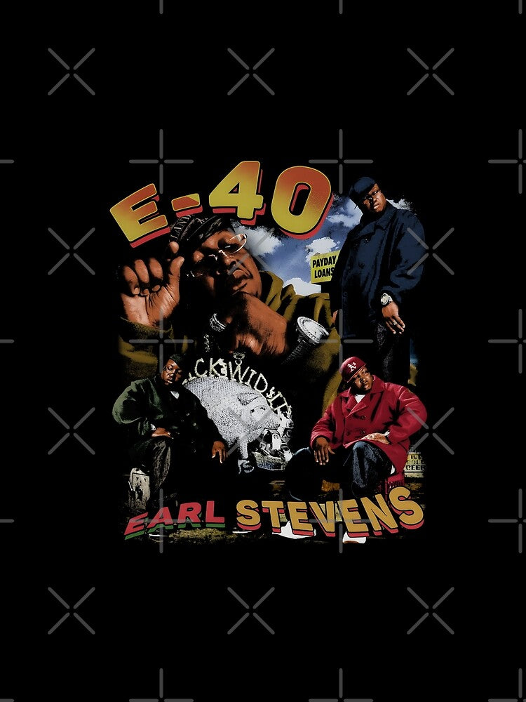 E-40 Earl Stevens Graphic by DankThreads
