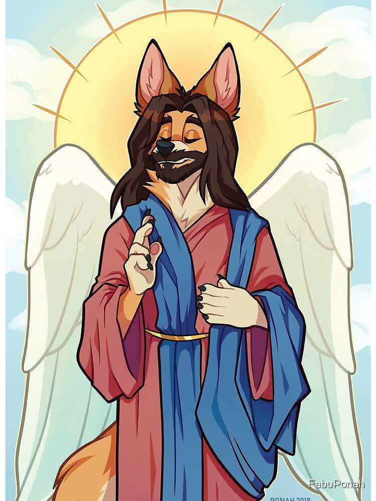 Furry Jesus by FabuPonah