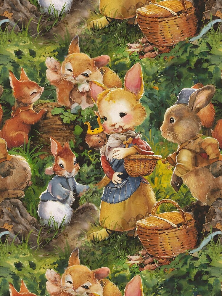 Woodland Picnic by Angry Swan Designs