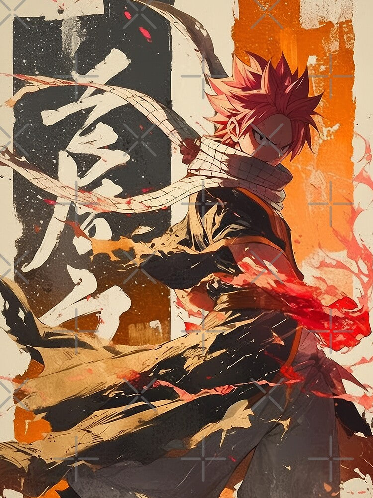 Natsu Chad Energy by AnimeArsenalPrints