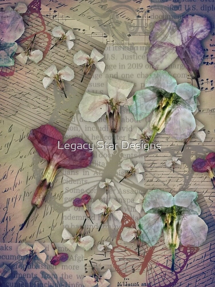 Flutter and Bloom -Flower -Press - Volume 01, No. 02 by Legacy Star Designs