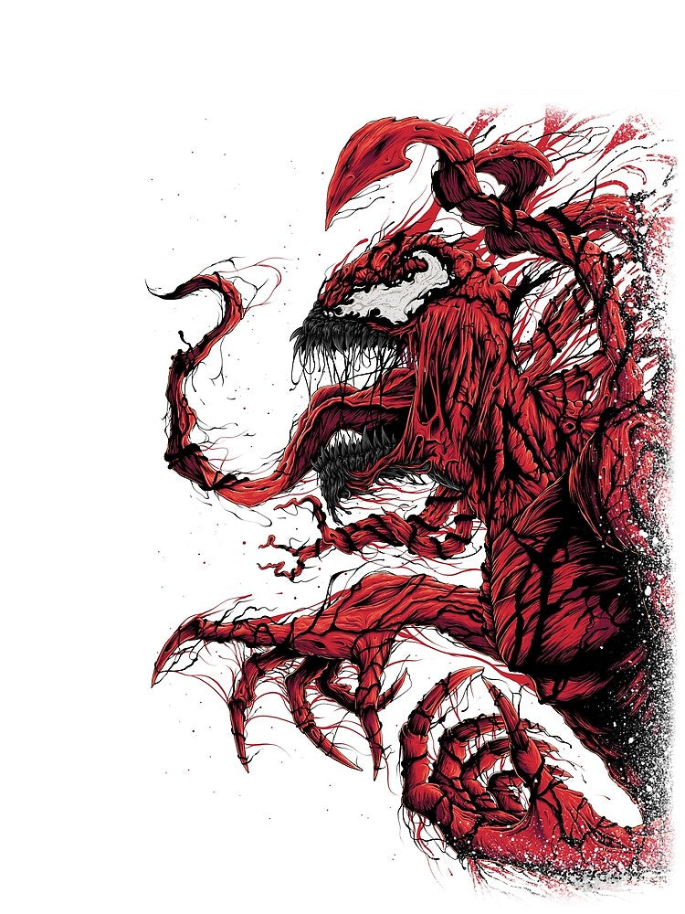 Red symbiote by Violet Girl