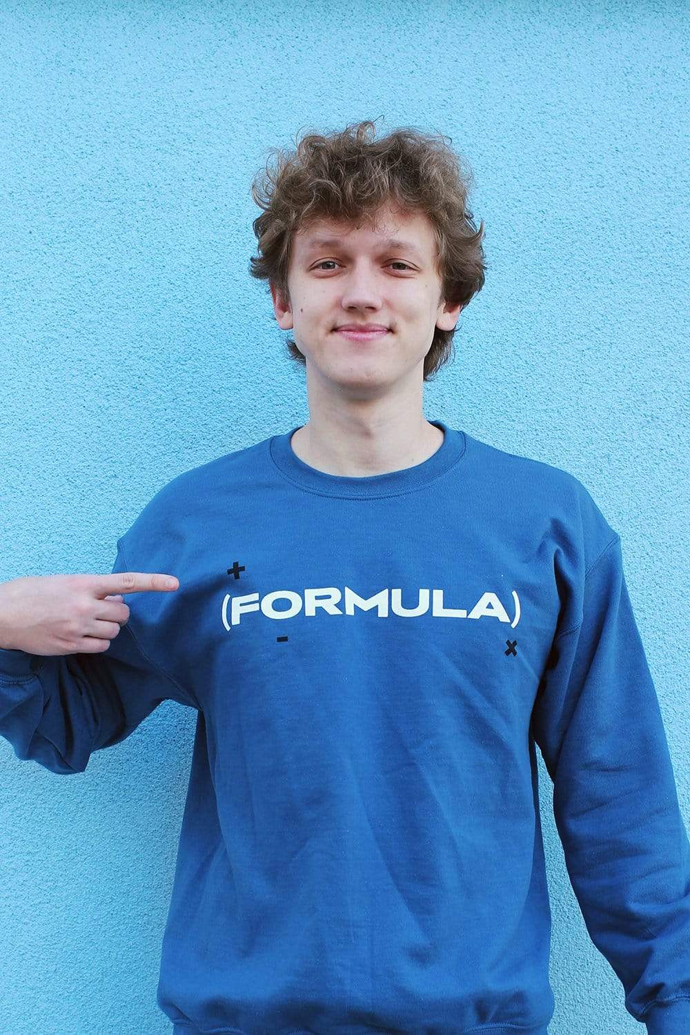 Formula: Logo Indigo Blue Crewneck