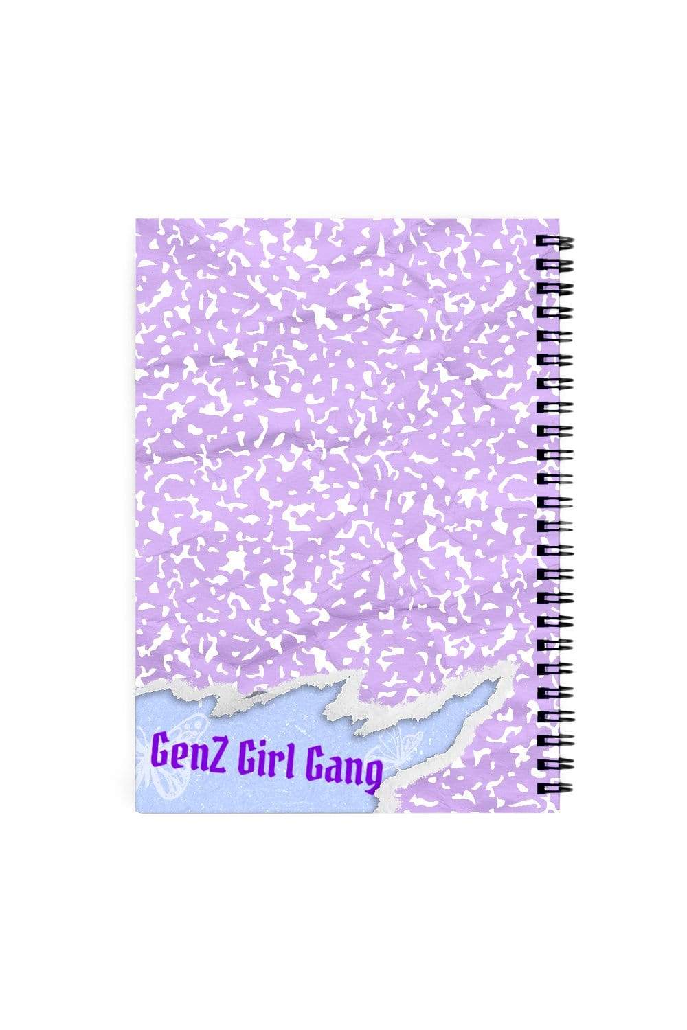 GenZ Girl Gang: Hot Girls Heal Purple Notebook