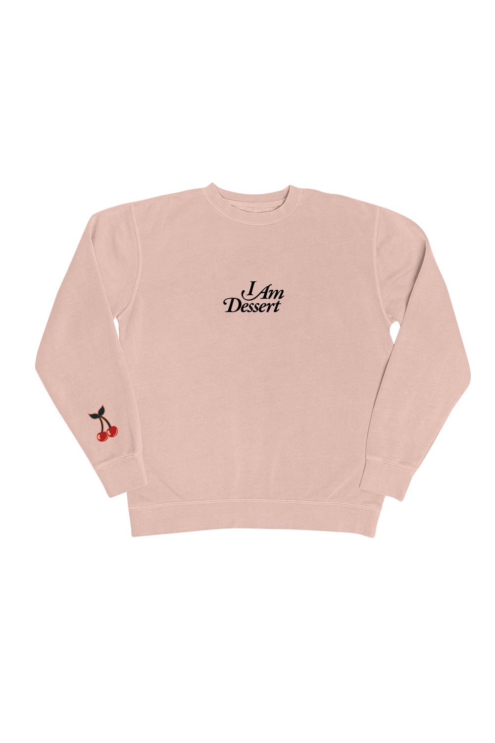 Giannina: 'I Am Dessert' Rosa Pink Crewneck