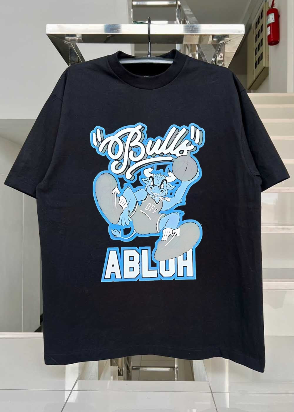 Bulls Abluh Off Jumping Basketball T-Shirt