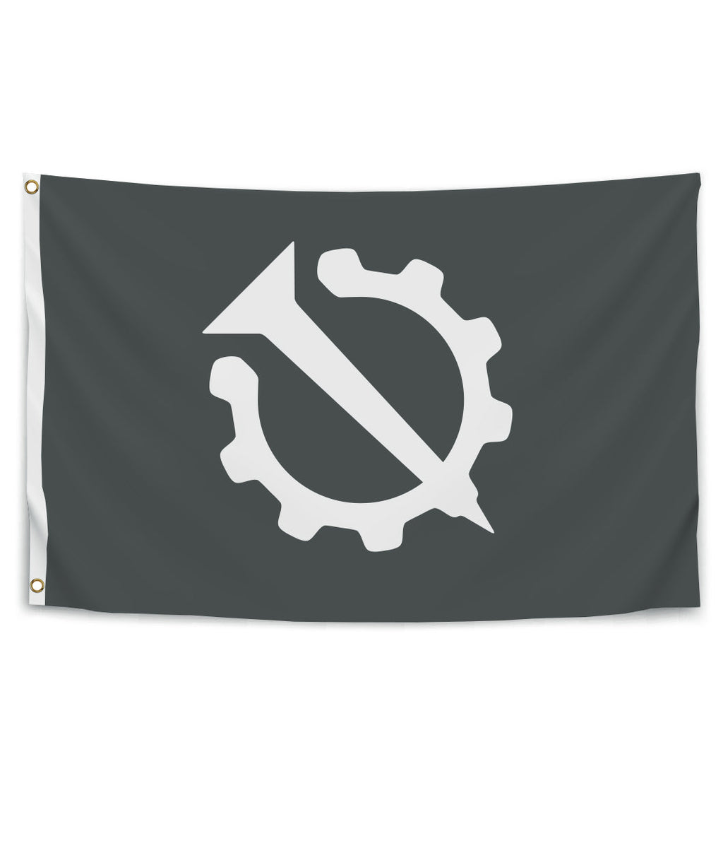 Nail and Gear Flag